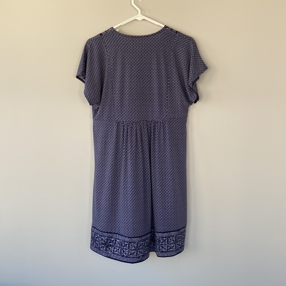 Michael Michael Kors True Blue Flutter Short Sleeve Dress Size P / XS - Picture 7 of 7
